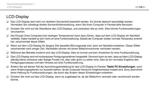 Sony VPCCW2C5E - VPCCW2C5E Mode d'emploi Allemand