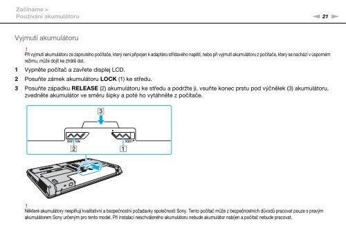 Sony VPCCW2C5E - VPCCW2C5E Mode d'emploi Tch&egrave;que