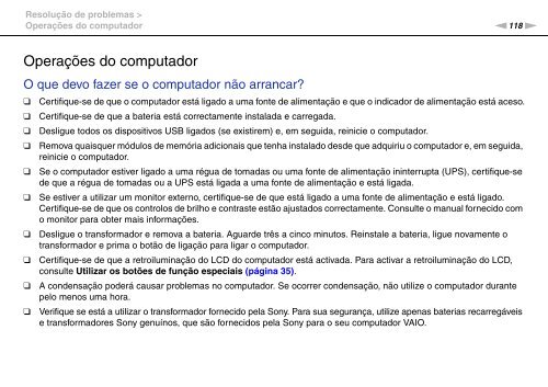 Sony VPCCW2C5E - VPCCW2C5E Mode d'emploi Portugais