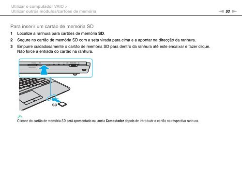 Sony VPCCW2C5E - VPCCW2C5E Mode d'emploi Portugais