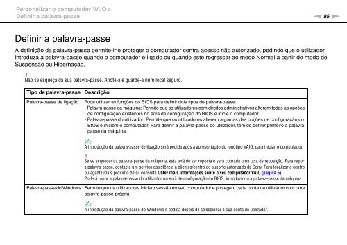 Sony VPCCW2C5E - VPCCW2C5E Mode d'emploi Portugais