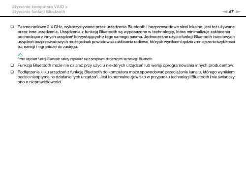 Sony VPCCW2C5E - VPCCW2C5E Mode d'emploi Polonais