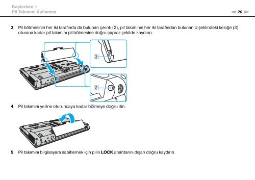 Sony VPCCW2C5E - VPCCW2C5E Mode d'emploi Turc