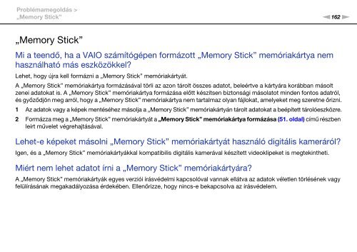 Sony VPCEC1A4E - VPCEC1A4E Istruzioni per l'uso Ungherese