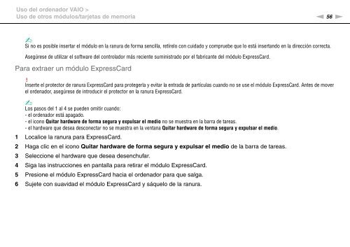 Sony VPCEC1A4E - VPCEC1A4E Istruzioni per l'uso Spagnolo