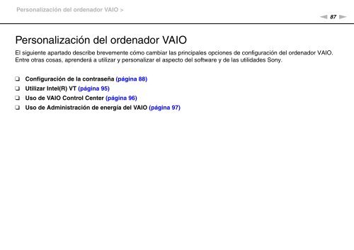 Sony VPCEC1A4E - VPCEC1A4E Istruzioni per l'uso Spagnolo