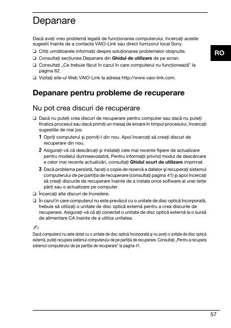 Sony VPCEC1A4E - VPCEC1A4E Guida alla risoluzione dei problemi Polacco