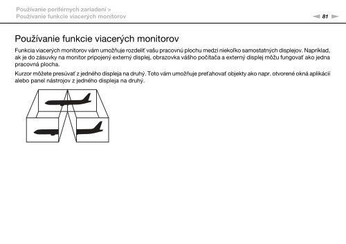 Sony VPCEC1A4E - VPCEC1A4E Istruzioni per l'uso Slovacco