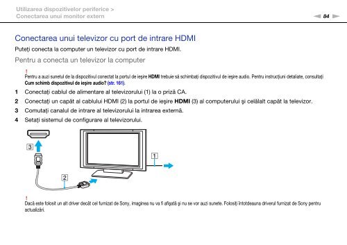 Sony VPCEC1A4E - VPCEC1A4E Istruzioni per l'uso Rumeno