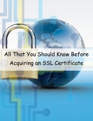 All That You Should Know Before Acquiring an SSL Certificate