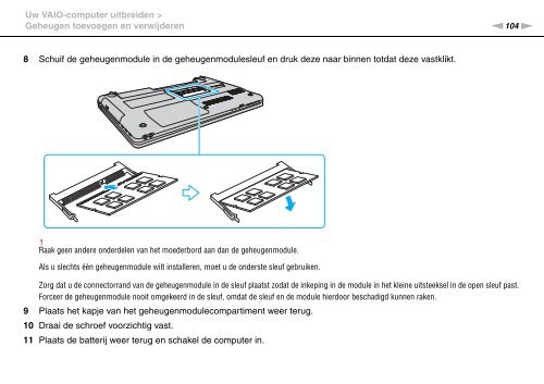 Sony VPCEC1A4E - VPCEC1A4E Istruzioni per l'uso Olandese