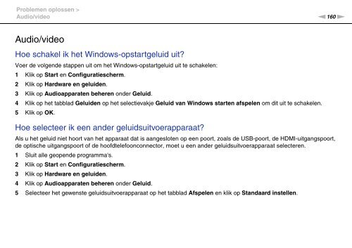 Sony VPCEC1A4E - VPCEC1A4E Istruzioni per l'uso Olandese