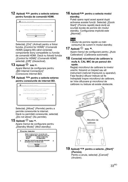 Sony BDV-E300 - BDV-E300 Istruzioni per l'uso Rumeno