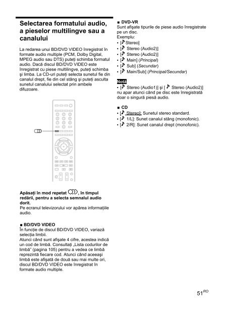 Sony BDV-E300 - BDV-E300 Istruzioni per l'uso Rumeno