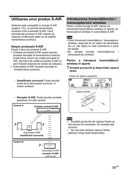 Sony BDV-E300 - BDV-E300 Istruzioni per l'uso Rumeno