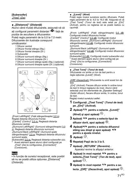 Sony BDV-E300 - BDV-E300 Istruzioni per l'uso Rumeno