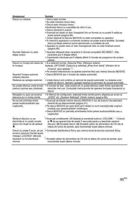 Sony BDV-E300 - BDV-E300 Istruzioni per l'uso Rumeno