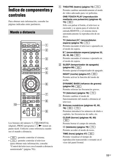 Sony BDV-E300 - BDV-E300 Istruzioni per l'uso Spagnolo