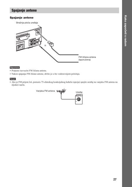 Sony BDV-E300 - BDV-E300 Istruzioni per l'uso Croato