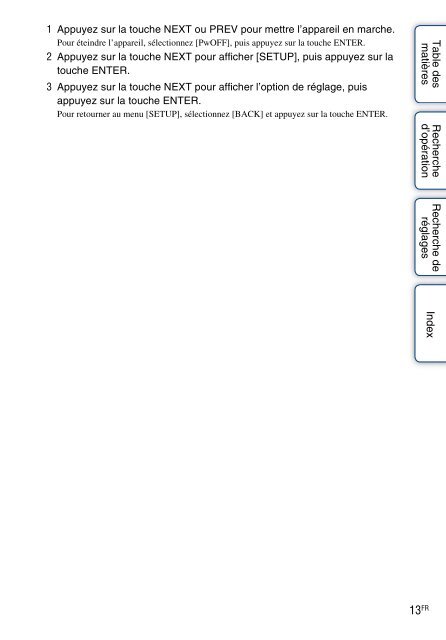 Sony HDR-AS30VR - HDR-AS30VR Guide pratique