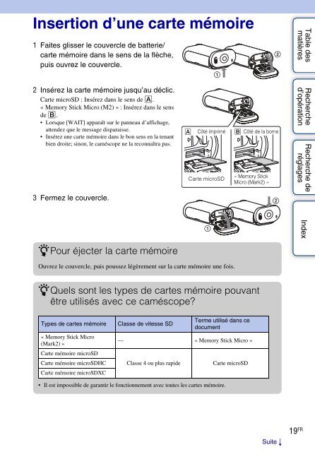 Sony HDR-AS30VR - HDR-AS30VR Guide pratique