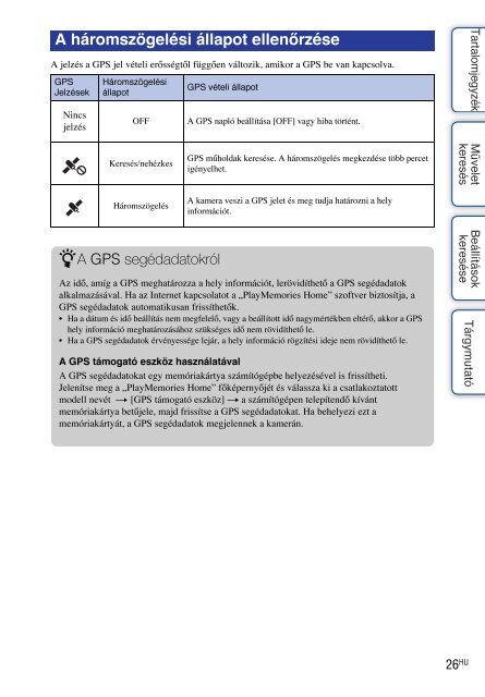 Sony HDR-AS30VR - HDR-AS30VR Guide pratique Hongrois