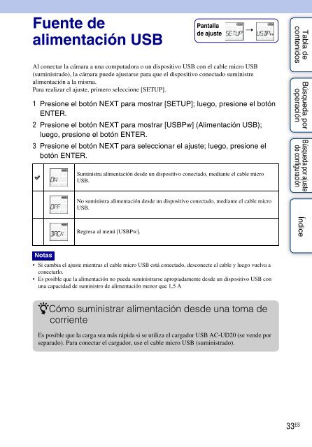 Sony HDR-AS30VR - HDR-AS30VR Guide pratique Espagnol