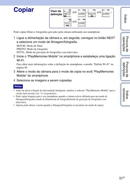 Sony HDR-AS30VR - HDR-AS30VR Guide pratique Portugais