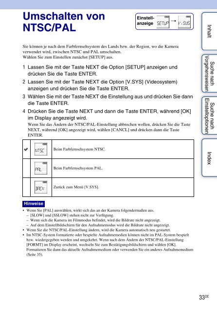 Sony HDR-AS30VR - HDR-AS30VR Guide pratique Allemand