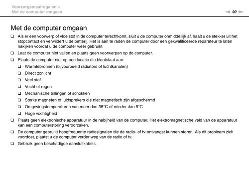 Sony VPCYB3Q1R - VPCYB3Q1R Mode d'emploi N&eacute;erlandais