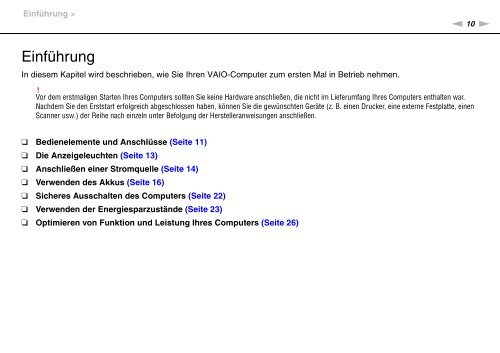 Sony VPCYB3Q1R - VPCYB3Q1R Mode d'emploi Allemand