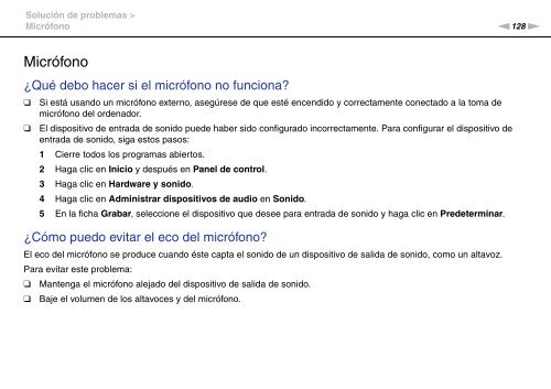 Sony VPCYB3Q1R - VPCYB3Q1R Mode d'emploi Espagnol