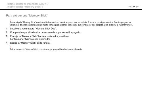 Sony VPCYB3Q1R - VPCYB3Q1R Mode d'emploi Espagnol