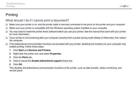 Sony VPCYB3Q1R - VPCYB3Q1R Mode d'emploi Anglais