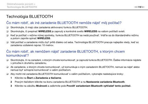 Sony VPCYB3Q1R - VPCYB3Q1R Mode d'emploi Slovaque