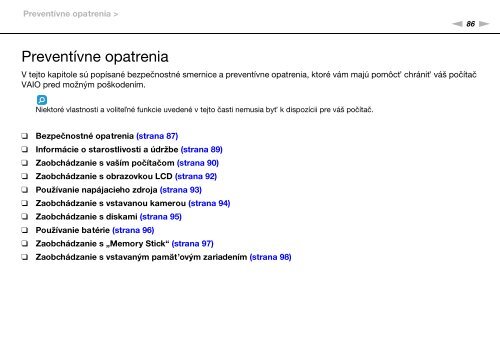 Sony VPCYB3Q1R - VPCYB3Q1R Mode d'emploi Slovaque