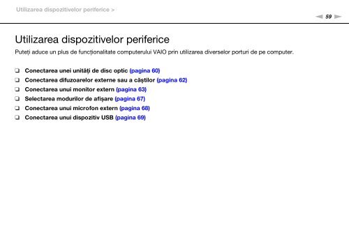 Sony VPCYB3Q1R - VPCYB3Q1R Mode d'emploi Roumain