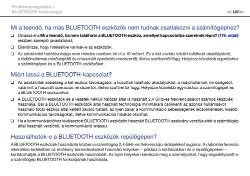 Sony VPCYB3Q1R - VPCYB3Q1R Mode d'emploi Hongrois