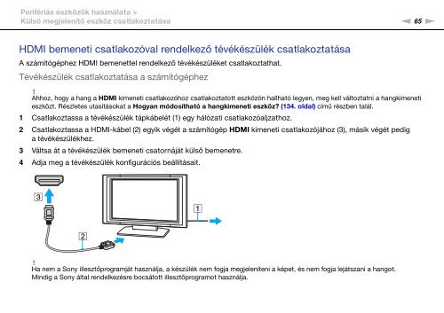 Sony VPCYB3Q1R - VPCYB3Q1R Mode d'emploi Hongrois