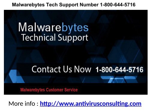 Malwarebytes Tech Support Number 1-800-644-5716