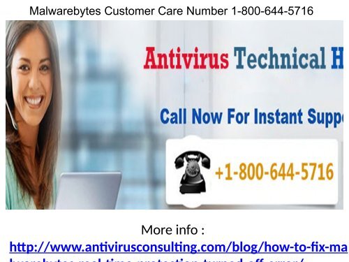 Malwarebytes Tech Support Number 1-800-644-5716