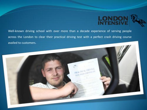 Driving Crash Course London