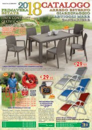 Catalogo Arredo Giardino Primavera/Estate 2018