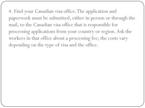 How to Apply for Canada Work Permit