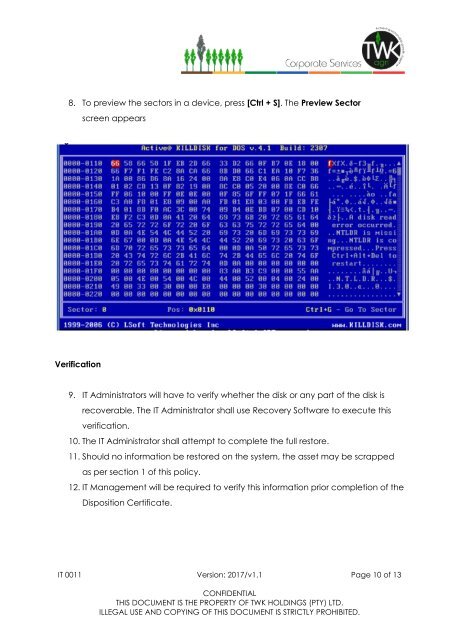 IT00011 - IT Assets Disposal Policy v1.1 - Des 2017