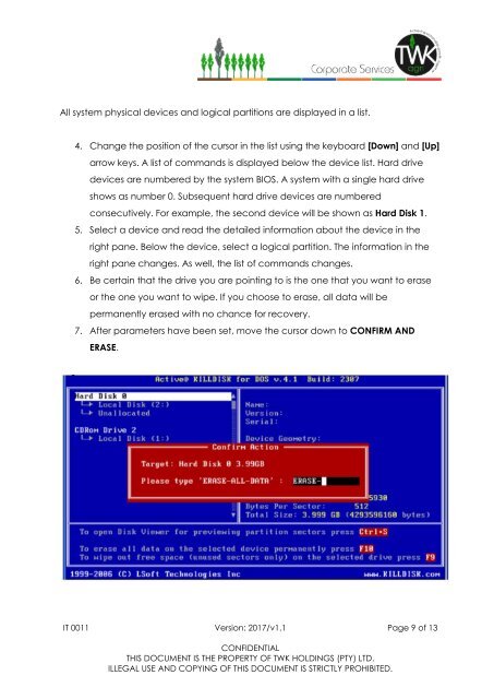 IT00011 - IT Assets Disposal Policy v1.1 - Des 2017