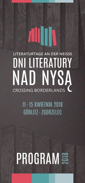 Dni Literatury nad Nysą 2018 – program