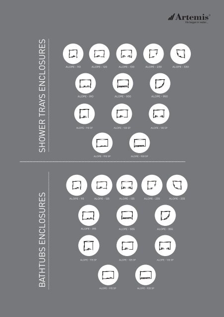 SHOWER ENCLOSURES CATALOGUE