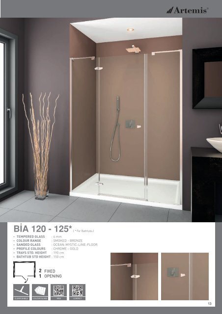 SHOWER ENCLOSURES CATALOGUE