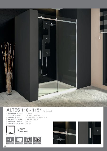 SHOWER ENCLOSURES CATALOGUE